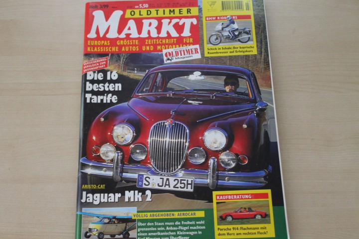 Deckblatt Oldtimer Markt (03/1999)